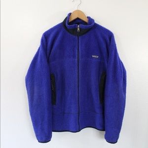 Vintage 90s Patagonia retro x deep pile fleece